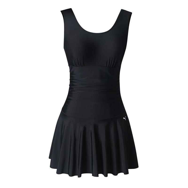 (WMNS) PUMA One-Piece Swimsuit  Black  Women s 701221712-1A S