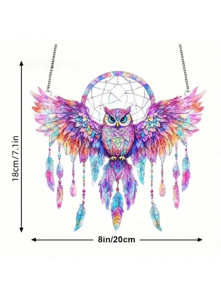 Multiple Colorful Owl Animal Themed Hanging Decorations, Ideal Gifts for Home and Office Decoration, Holiday Decoration