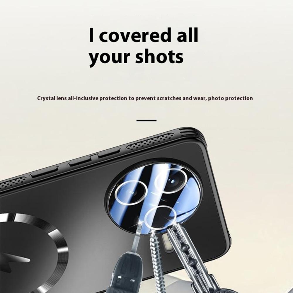 For Xiaomi Redmi K80 5G/Poco F7 Pro 5G Case Compatible with MagSafe Matte PC+TPU Heat Dissipation Phone Cover