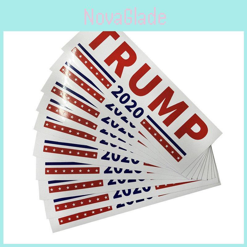 10x For Trump 2020 Campaign President Election Decal Die Cut Sticker Bumper Car