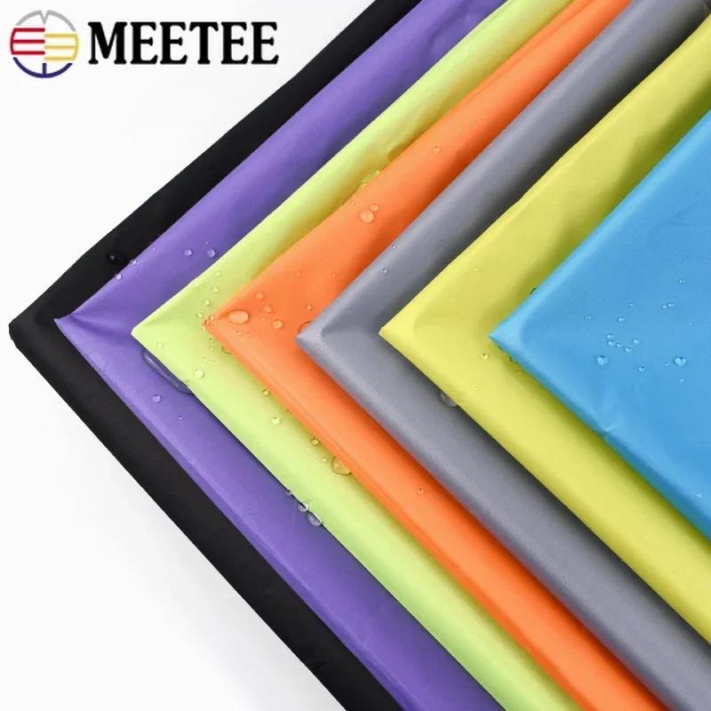 1-5Meters*148cm 190T Meetee Thin Waterproof Fabric Outdoor Sunscreen Sunshade Silver-coated Ripstop Umbrella Cloth Tent Material