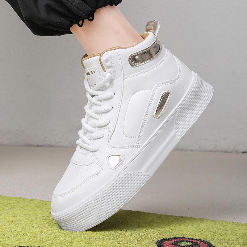 Big Size 47 High Top Shoes Men Casual Sneakers Comfortable Lightweight White Sport Running Shoes Training For Men Tenis Walking Gym Footwear