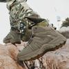 Hiking Shoes Men Pu Breathable Anti-slip Lightweight Comfortable Boots Men Wear-resistant Outdoor Sports Casual Shoes