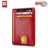 Card bag Men's RFID anti-theft brush European and American card bag Men's  card holder