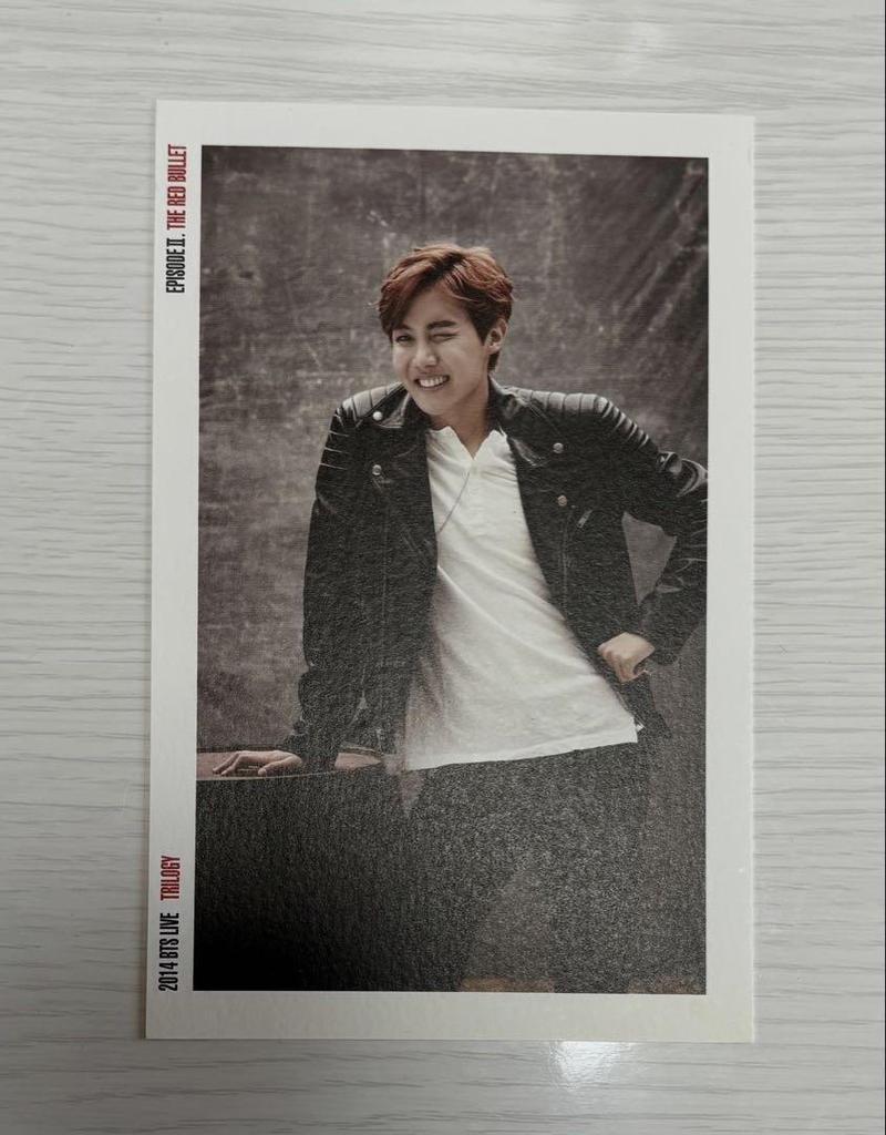 [USED] BTS THE RED BULLET Photo Card J-HOPE