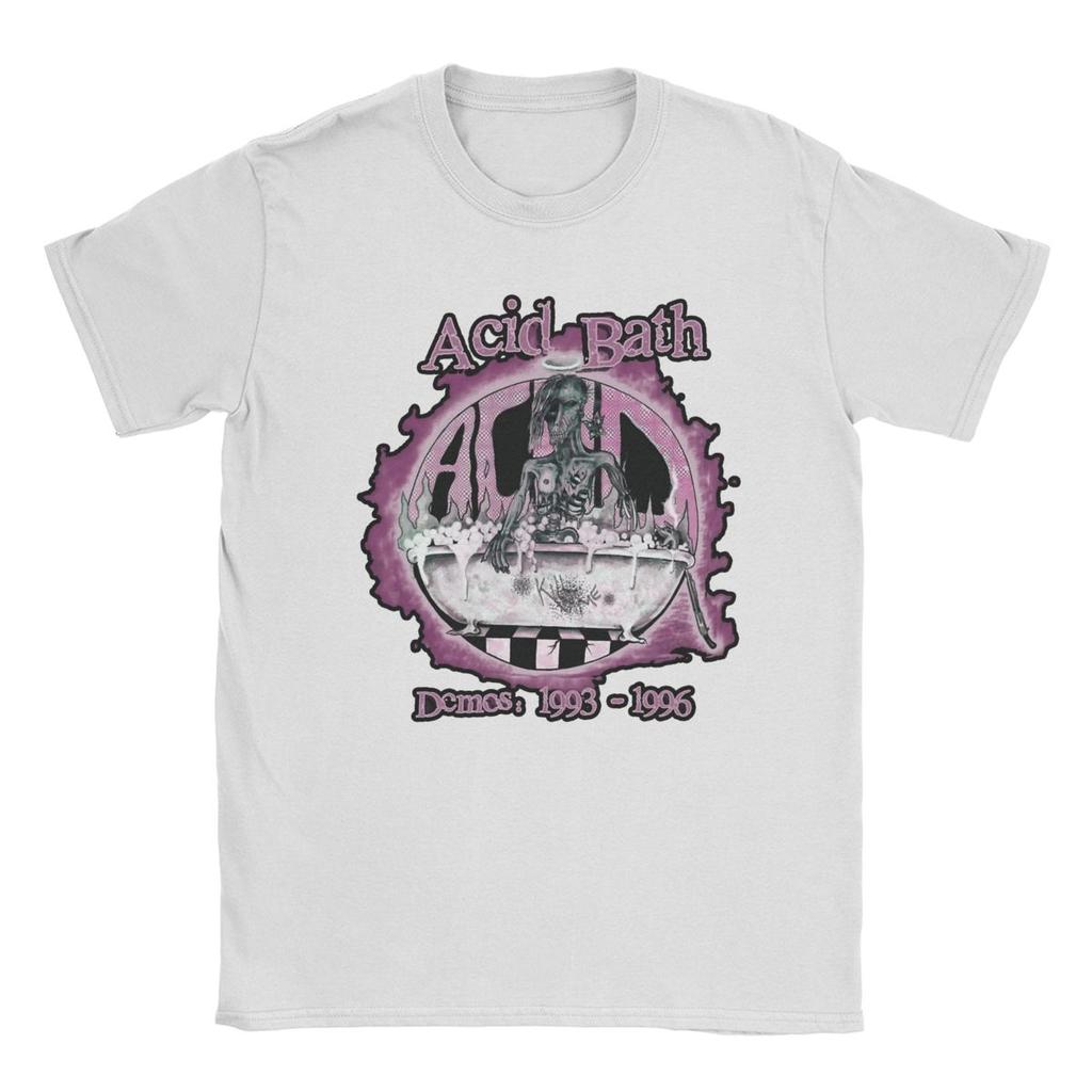 Lustiges The Acid Bath T-Shirt für Herren Rundhals Baumwoll-T-Shirts Kurzarm-Tees Geschenkidee Kleidung