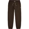 Polo Fleece Stretch Waistband Knitted Sports Pants Men Bottoms Brown 710793939-061