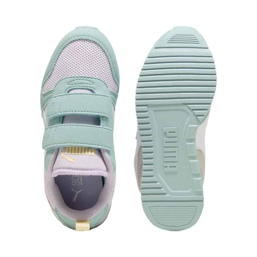 Puma Comfortable Classic Simple Versatile Daily American Retro Fashion Trend Campus Breathable Warm Low-Top Casual Shoes Kids sneaker Green 373617-71