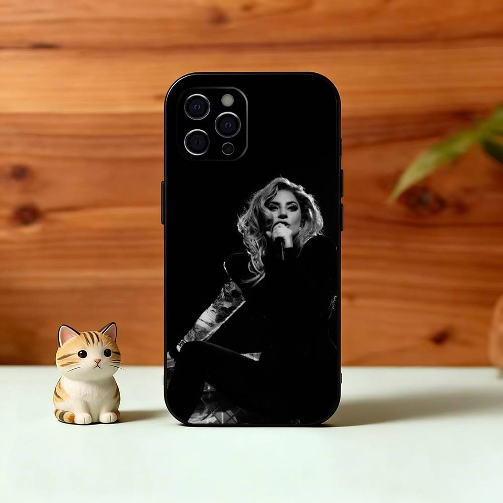 G-Gaga L-L Phone Case For iPhone 17, 16,15,14,13,12,11 Plus,Pro Max, Others Soft Black Cover