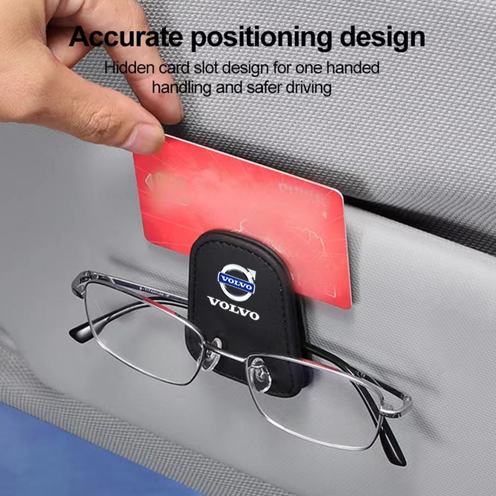 Auto Brillenaufbewahrung Sonnenbrillenhalter Innenraumzubehör Für Volvo V40 V60 V90 XC40 XC60 XC90 S60 S90