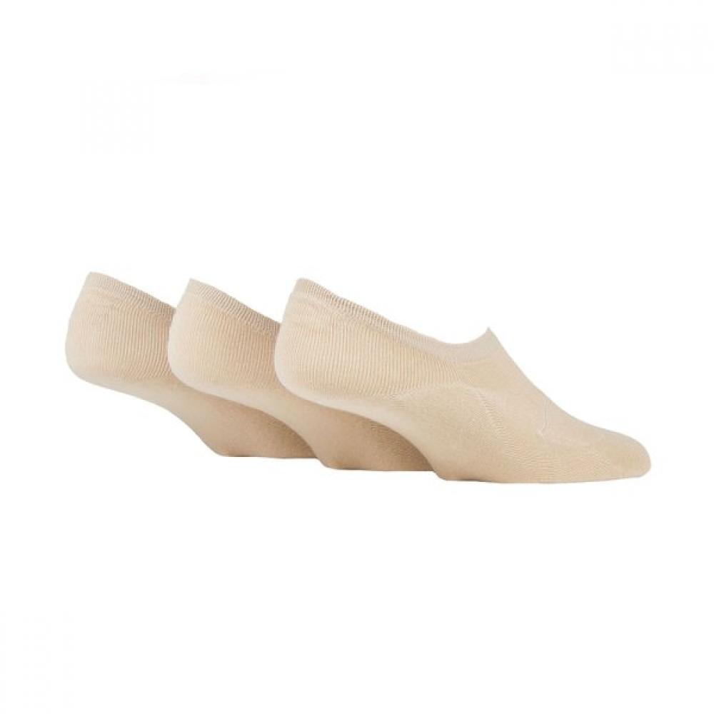 Sock Shop Men S Bamboo Fake SockS 3 Pair Set qSmd0nl Natural