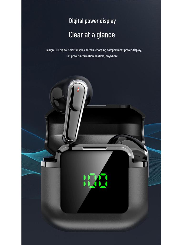 2026 New Low-Latency Wireless Dual Earbuds: Bluetooth Stereo Earphones