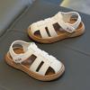 Girls' Hollow Sandals Summer New Style Children's Princess Toe Shoes, Little Girls' Soft Soled Baby Roman Shoes Summer Style