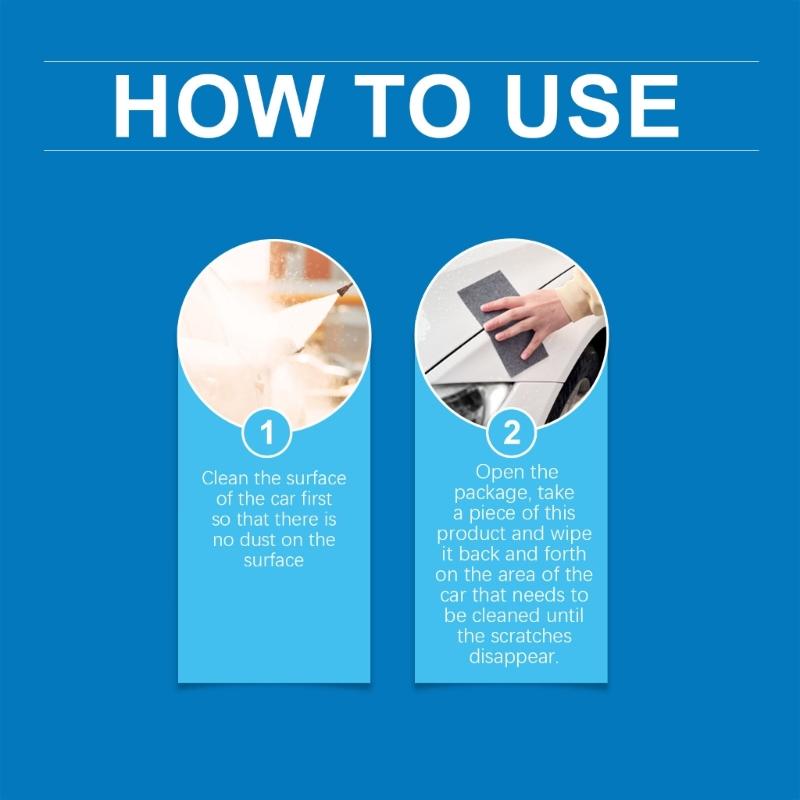 Car Scratch Remover Cloth for Repairing Car Scratches Swirl Cloth Car Surface Paint Scratch Removal Cloth