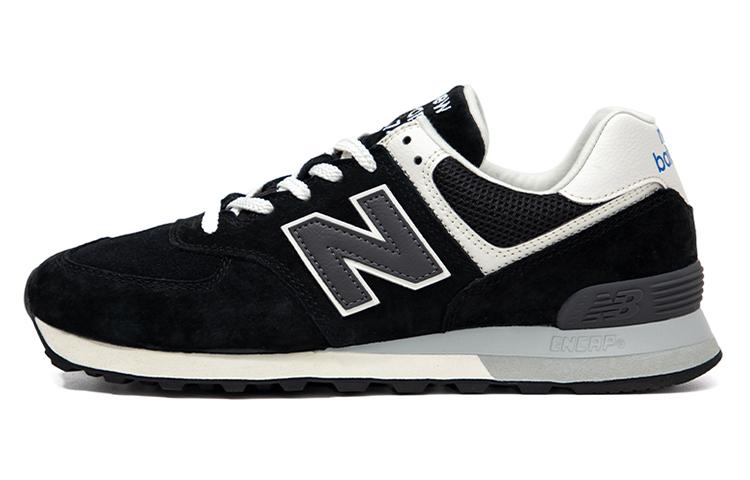 New Balance 574  Black White  37