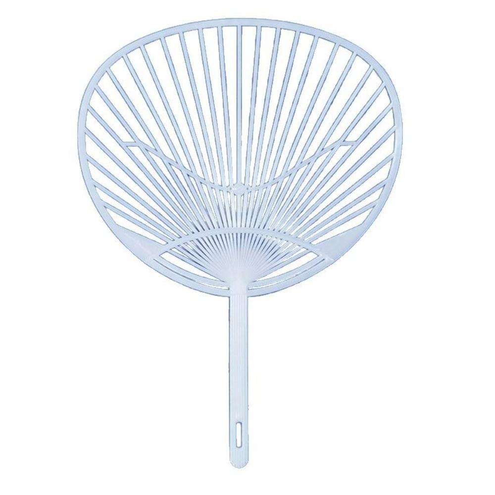 Semi-finished Crafts Hand Fan White DIY Concert Cheer Fan New Hand-held Fan Framework  DIY Project