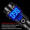 Best-selling Tactical Flashlight with USB-C Rechargeable Battery and Digital Display for Home and Outdoor Use.