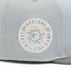 New Era 59FIFTY MLB Cap with Side ATH Size 7 5950 OAKATH SAKURANAGASHI GRY Patch, Grey, 3/4,