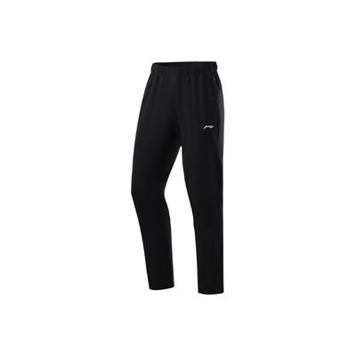 Li Ning Training Series Quick-Dry Cool Sports Long Pants Men Bottoms Black AYKR101-4