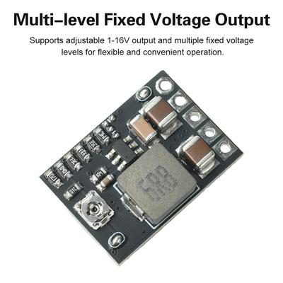 DC-DC Abwärts-Leistungsversorgungsmodul 4,5-20V auf 1,8V/2,5V/3,3V/5V/9V/12V 2A Spannungs einstellbarer Abwärtswandler Spannungsregler