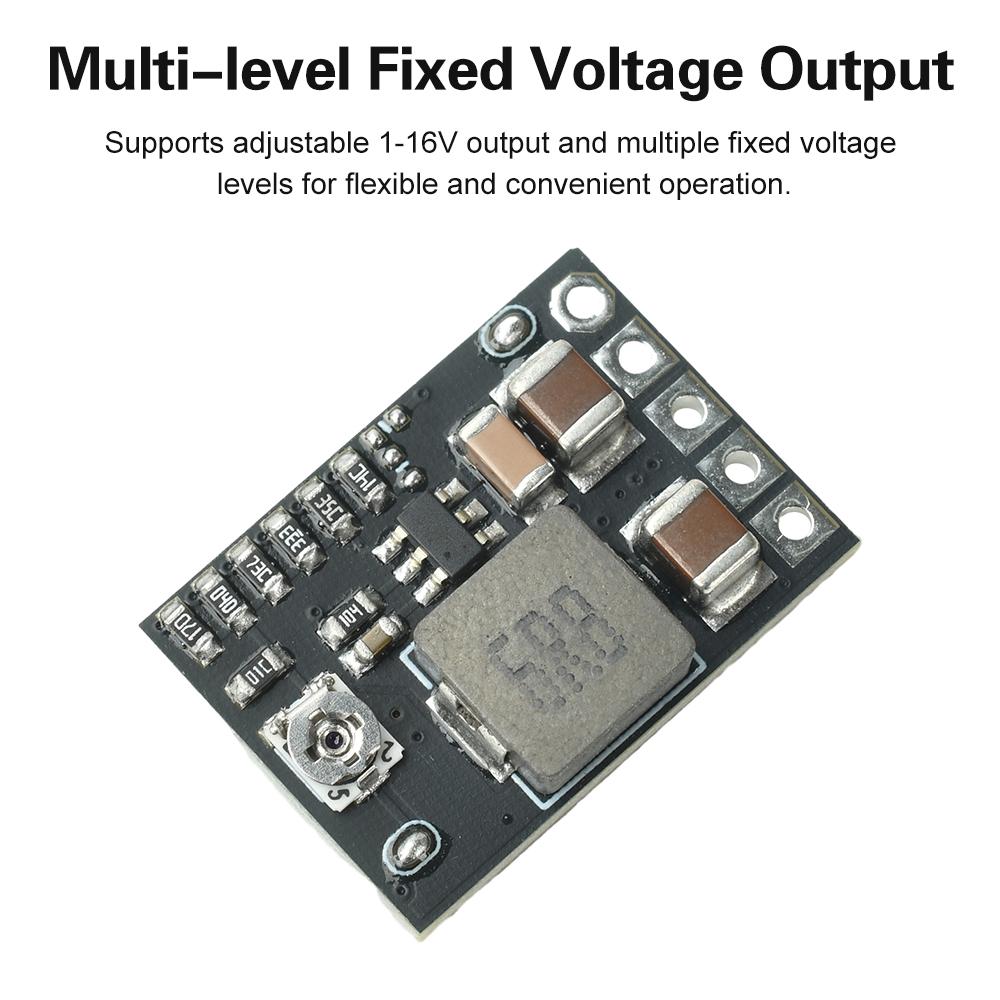 DC-DC Step Down Power Supply Module 4.5-20V To 1.8V/2.5V/3.3V/5V/9V/12V 2A Voltage Adjustable Buck Converter Voltage Regulators