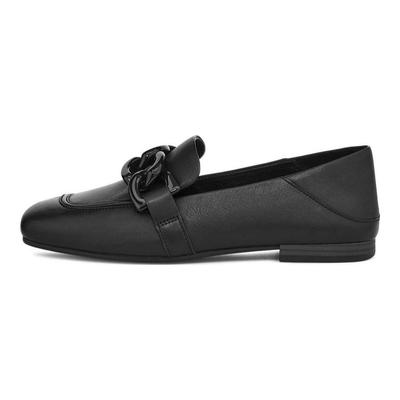 Janaya Leather Versatile Comfortable Casual Flats Women Flats Black 1136890-BLLE