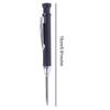 Deep Hole Marker Pens 2.8mm Adjustable Marking Crayon With 12 Refills Long Adjustable Nib Markers For Adult Fabric Wood