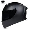 LVS Full Face Motorcycle Helmet Men Women ABS Dual Lens Winter Electric Bike Bluetooth Compatible All Season