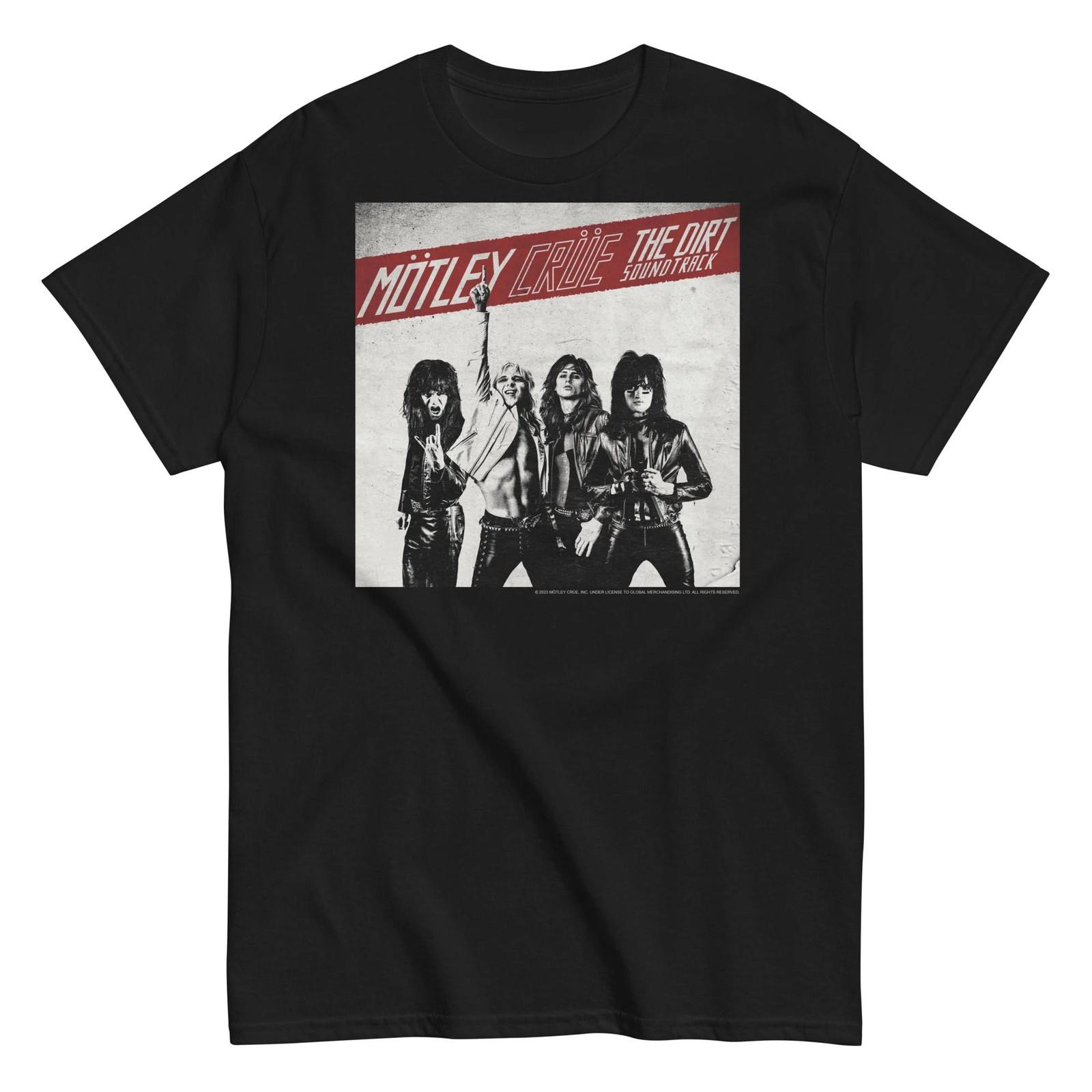 Motley Crue - The Dirt Cover T Shirt S