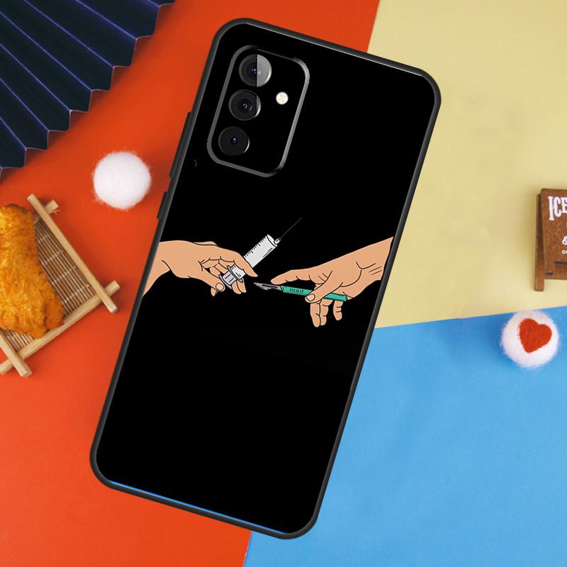 Doctor Nurse Medical Medicine Health Case For Samsung Galaxy A52 A32 A12 A53 A33 A23 A13 A54 A34 A14 A51 A15 A25 A35 A55 Cover
