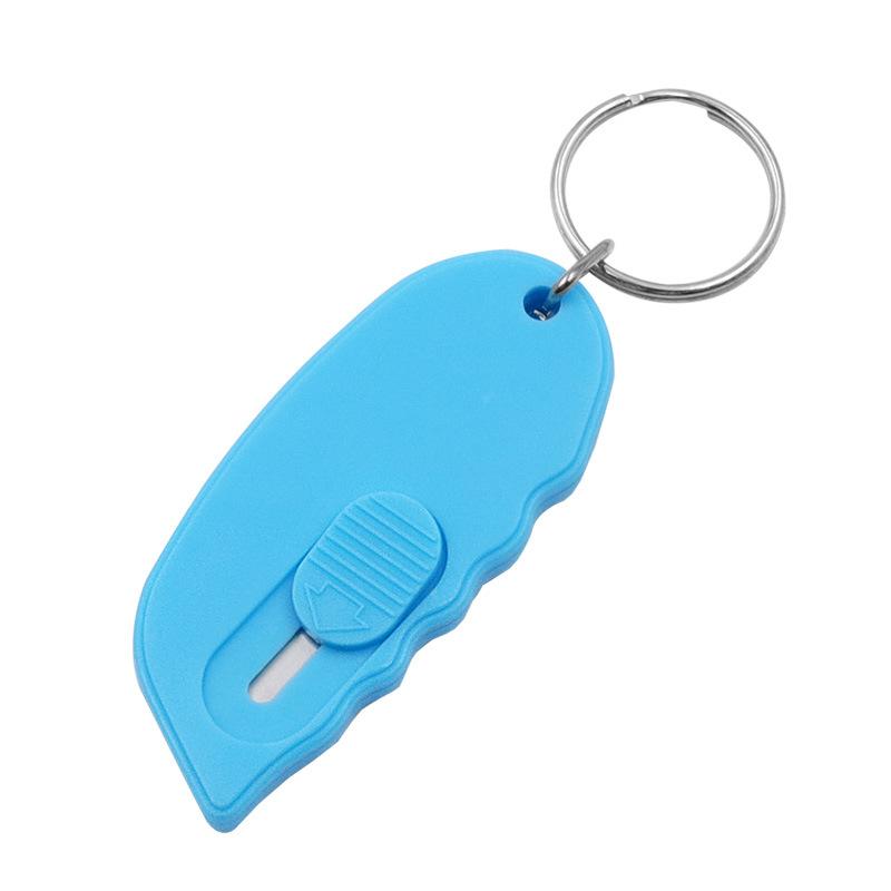 Mini Keychain knife Portable Knife Utility Knife Paper Express Unpacking Envelope Office Cutting Paper Art Cutter Stationery