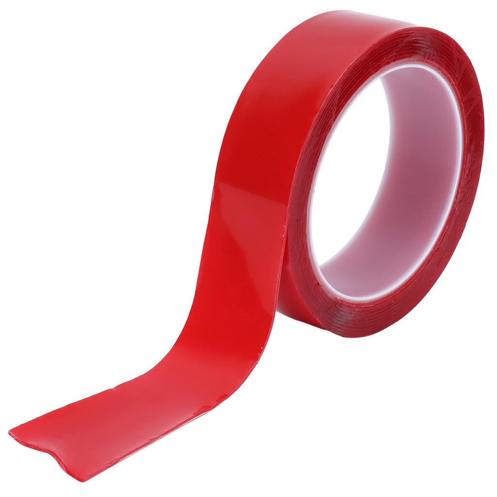 Taśma dwustronna Nanometrowa Bezszwowa Usuwalna Taśma Klejąca do Ściany Zdjęcia Plakatu Czerwona 3cm x 3 m