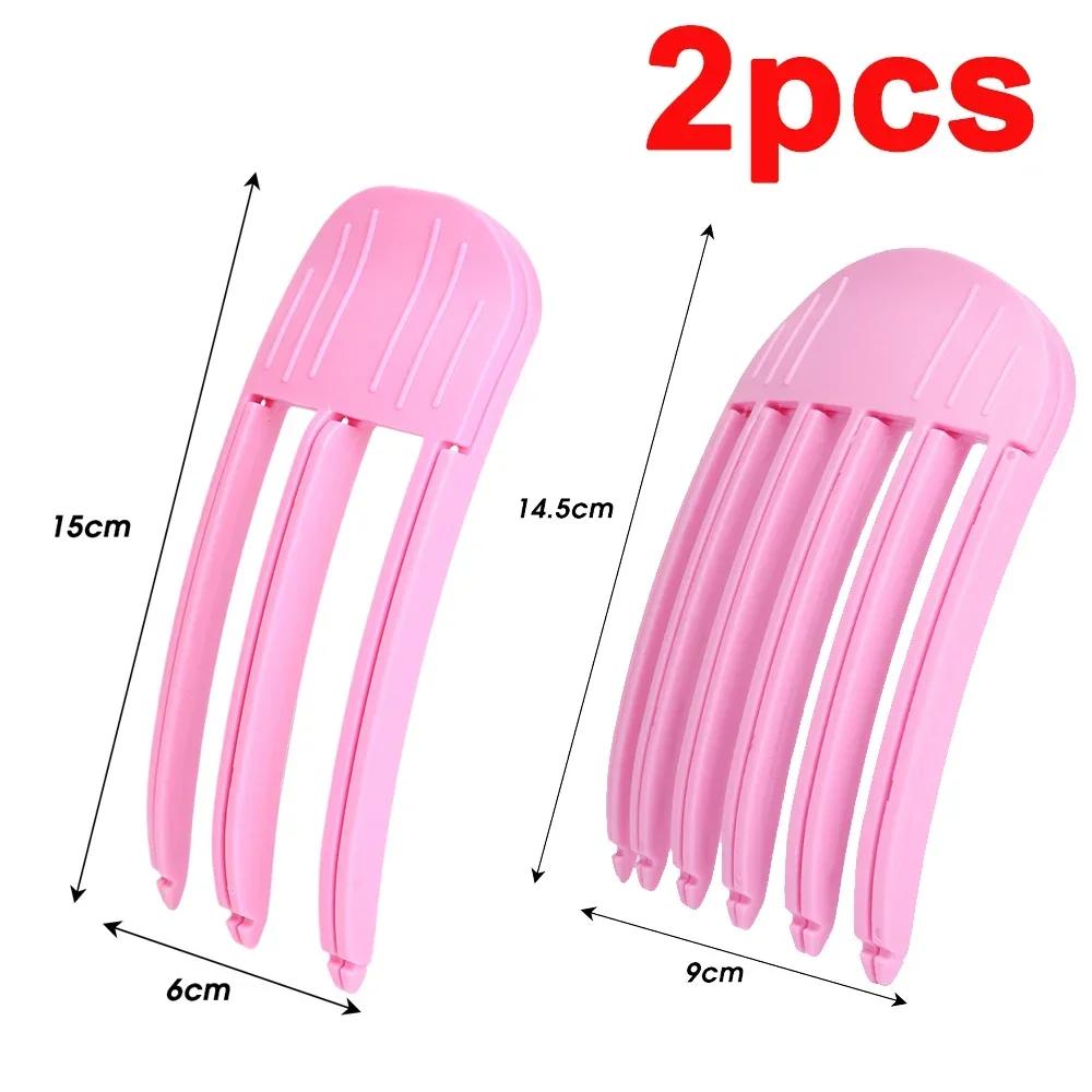 Fluffy Hair Roots Clips Comb Plastic Wind Sculpting Combs Natural Volume Curl 3 Teeth 6 Teeth High Skull Top Artifacts Wind Comb