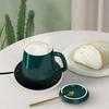 USB Charging Electric Coffee Cup Heater Energy Saving Constant Temperature Cup Warmer Round Thermostatic Coaster Winter