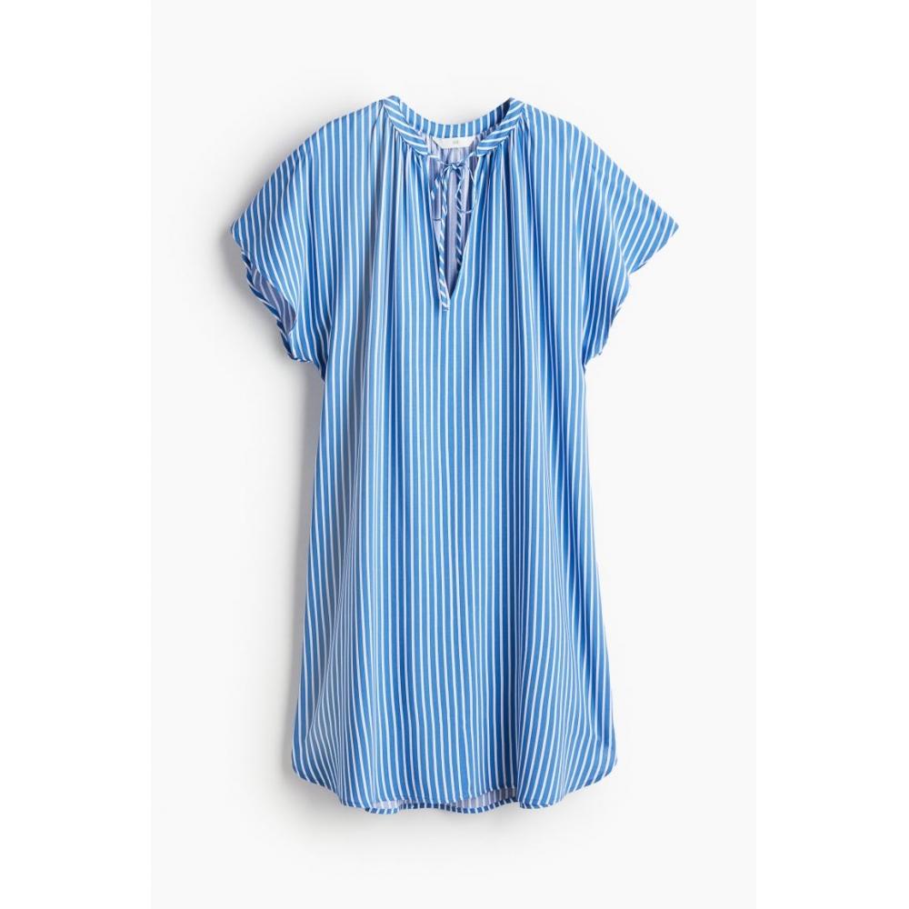 

Платье HM с завязками, синяя полоска