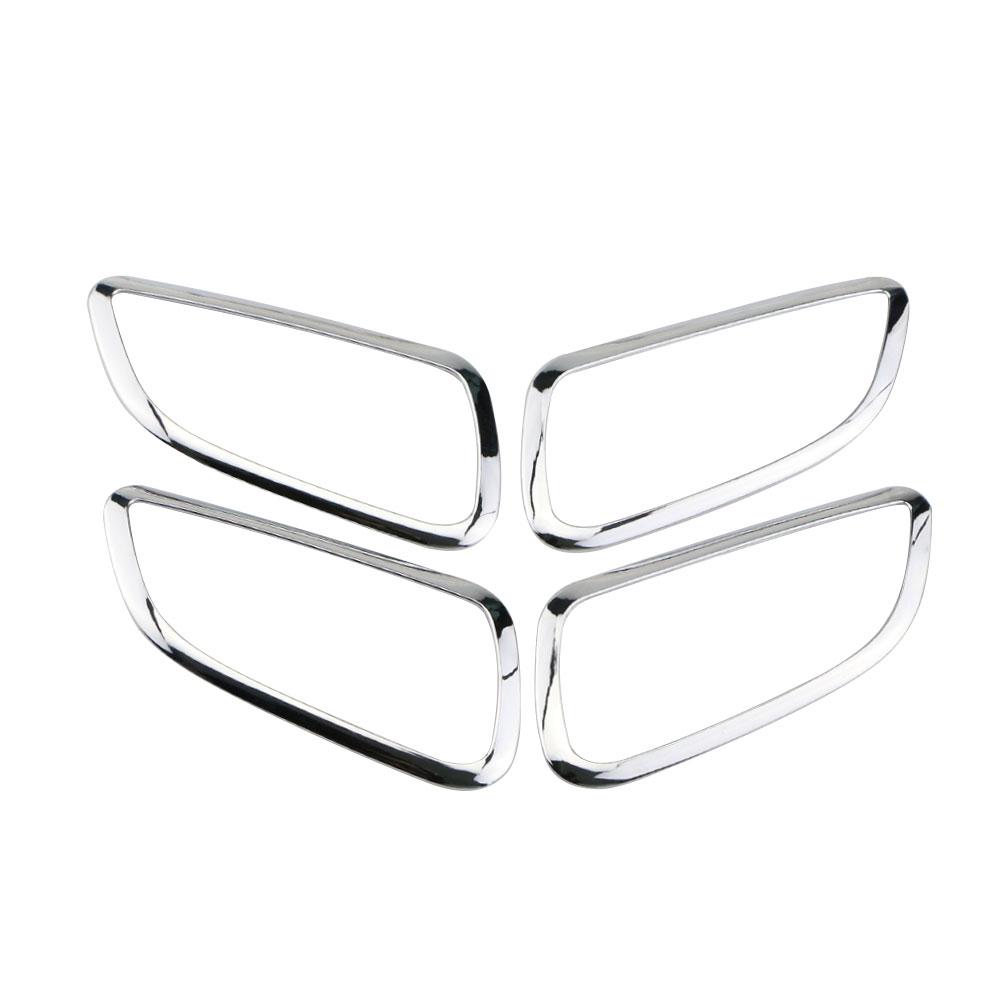 

Для Chevrolet Cruze 2009 - 2015 Рамка ручки двери 4 шт. Накладка на внутреннюю дверь Наклейка Отделка Наклейка Автостайлинг Аксессуары для интерьера серебряный