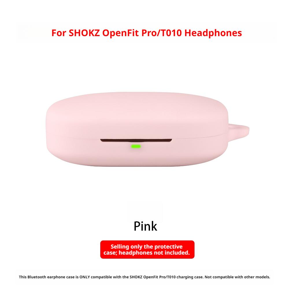 Weiche Silikon Schutzhülle für Shokz Openfit Pro T010 Kratzfest Stoßfest Vollabdeckung Ladecase Schutz Hülle Elektronik