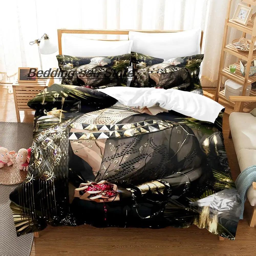 Game Light and Night Stand Osborn Evan Sariel Jesse Charlie Bedding Set Single Twin Full Queen King Size Bed Set Three Piece Set