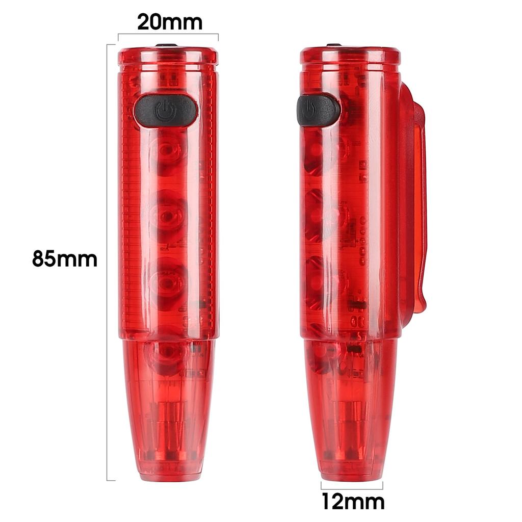 Lampka tylna roweru, ładowana przez USB, wielofunkcyjna lampka tylna roweru o wysokiej widoczności z hamulcem