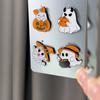 Festive White Specters And Pumpkin Design Alloy Pin Halloween Party Decoration Costume Jewelry