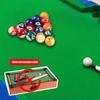 New Children Billiards Table Balls Set Billard Resin Small Pool Cue Balls Full Set Snooker & Billiard Accessories 25MM
