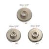 Uxcell 48P 7075 Aluminum Pinion Motor Gear Set, 38T, 39T, 40T, for 5mm RC Motor Shaft, 48-Pitch Gear for RC Cars, Includes Hex Wrench, 3 Pieces