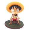One Piece Zoro Luffy Sanji Anime Figure Nami Brook Chopper PVC Car Decoration Figures Ace RANKY Usopp Model for Kids Gift