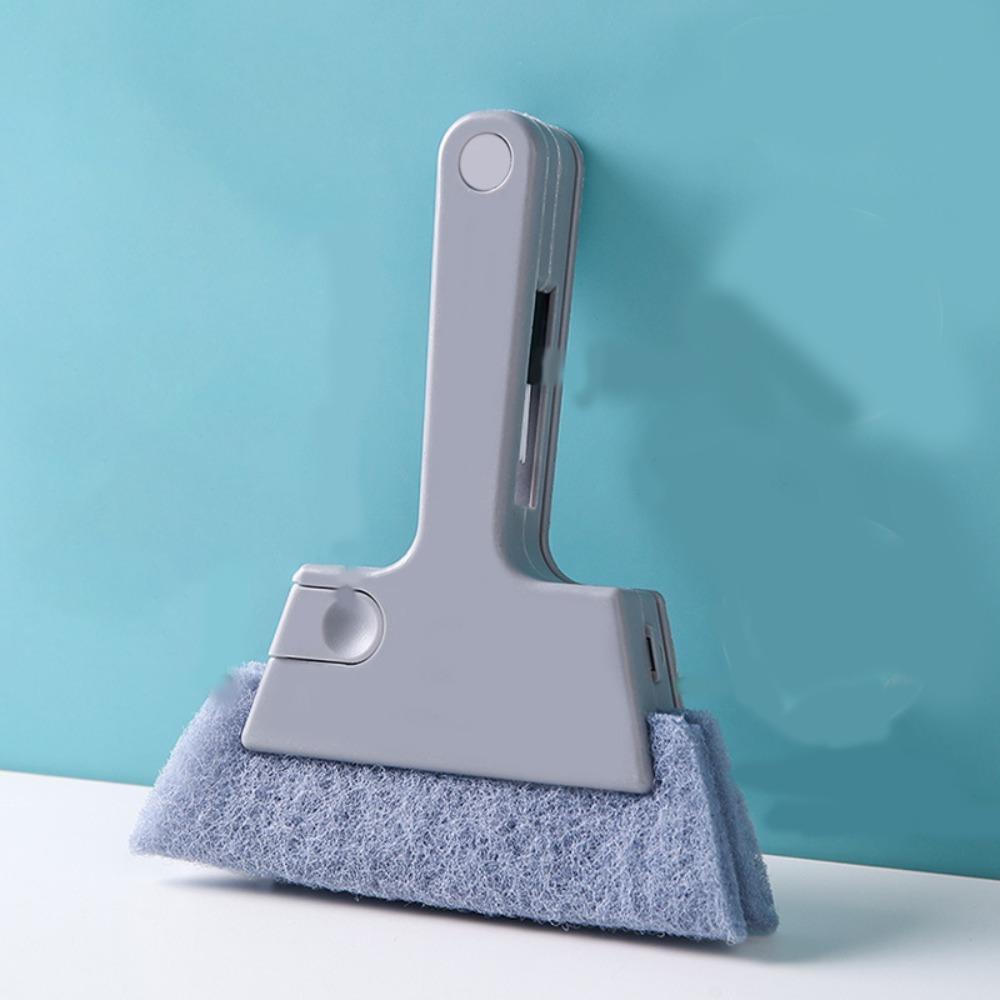 4 in 1 Window Track Cleaners Deep Cleaning Multi-Purpose Window Groove Cleaners Professional Wall Cleaner Mop Home Cleaning серый