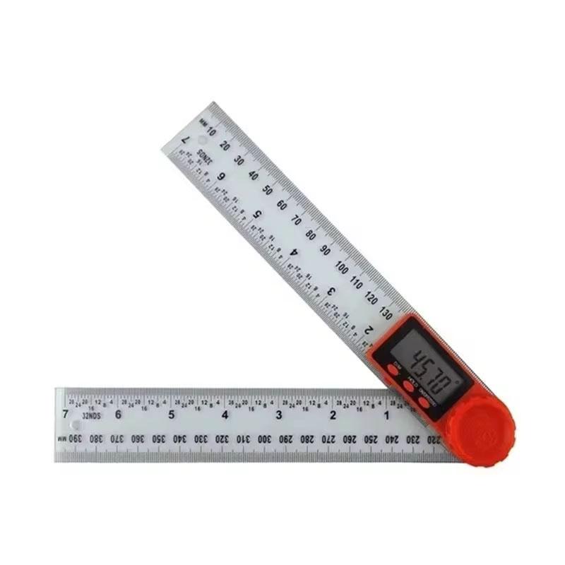 2-in-1 Digital Angle Meter Inclinometer Digital Angle Ruler Electronic Goniometer Protractor Angle finder Measuer Measuring Tool