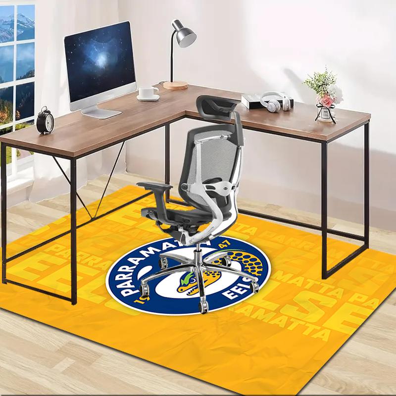 1 Stück Fußballteam-Design Teppich - Rutschfest, Weich & Gemütlich Fußmatte für Wohnzimmer, Schlafzimmer, Büro - Dekoteppich für Innen/Außen