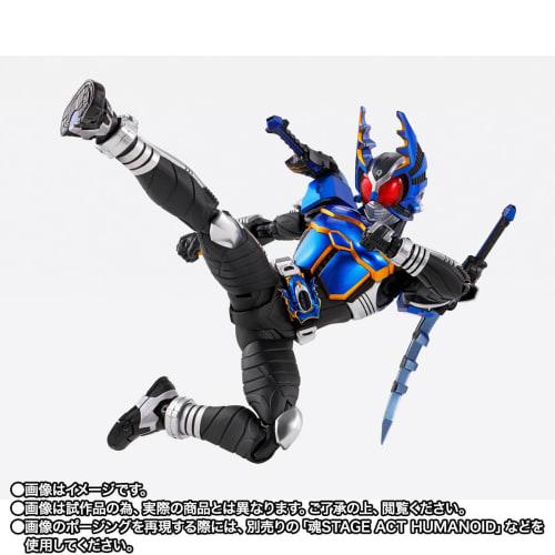 S.H.Figuarts (Real Bone Carving Method) Kamen Rider Gatack Rider Form Real Bone Carving Method 10th Anniversary Ver. Approximately 145mm PVC & ABS Pai