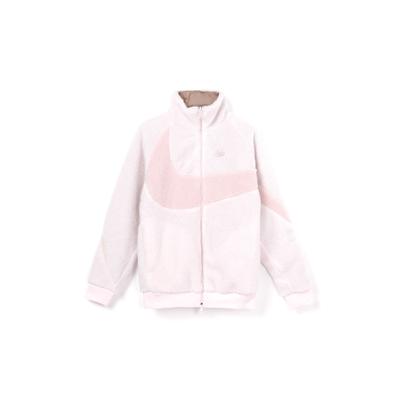 Big Swoosh Reversible Boa Jacket (Asia Sizing) Light Soft Pink Men Outerwear BQ6546-640