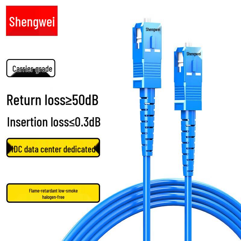 Shengwei Carrier-Grade Armored Fiber Optic Patch Cable