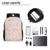 P-Pompompurines Travel Backpack Women Men School Laptop Bookbag Dog Anime College Student Daypack Bags